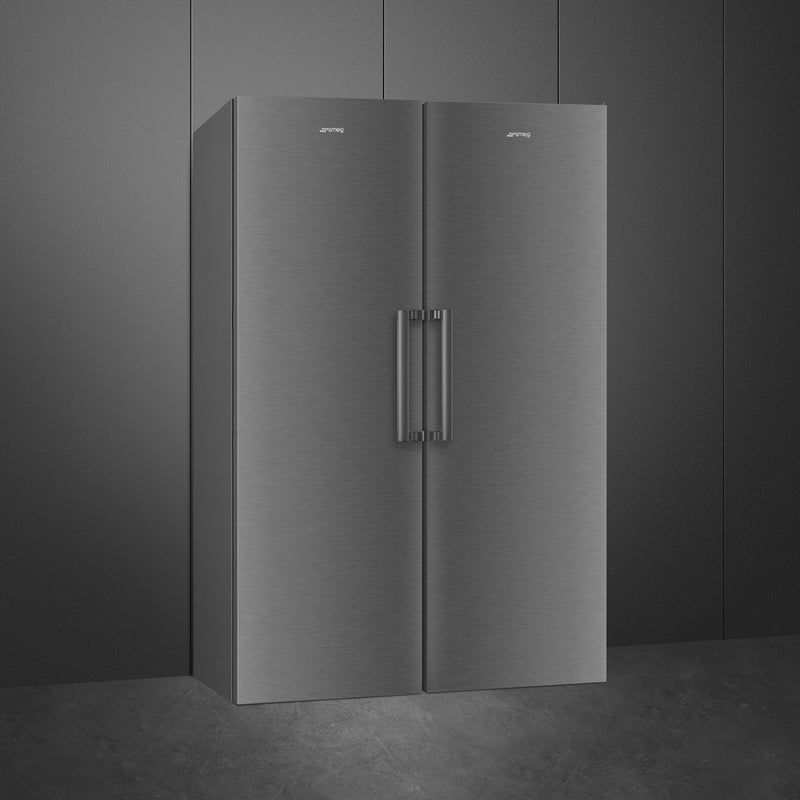 Smeg 60cm Dark Inox Feestanding Freezer RF28KNZA - Metro Homecentre Menlyn