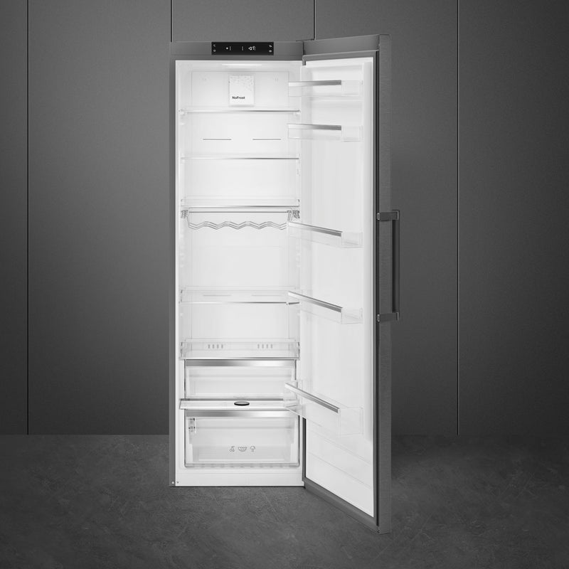 Smeg 60cm Dark Inox Feestanding Fridge RL39KNZA - Metro Homecentre Menlyn