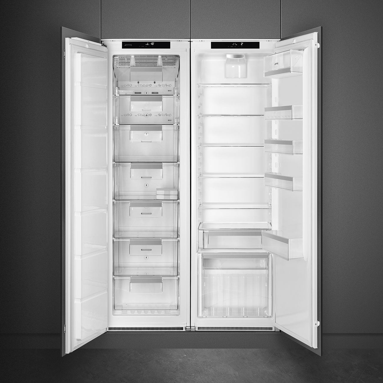 Smeg 60cm Integrated Full Fridge ZAS8L1743E - Metro Homecentre Menlyn