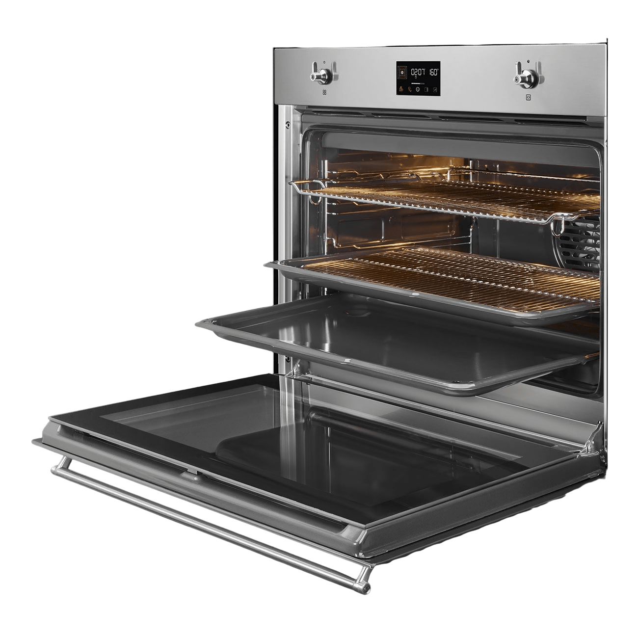 Smeg 70cm Stainless Steel Oven SF7302TX - Metro Homecentre Menlyn