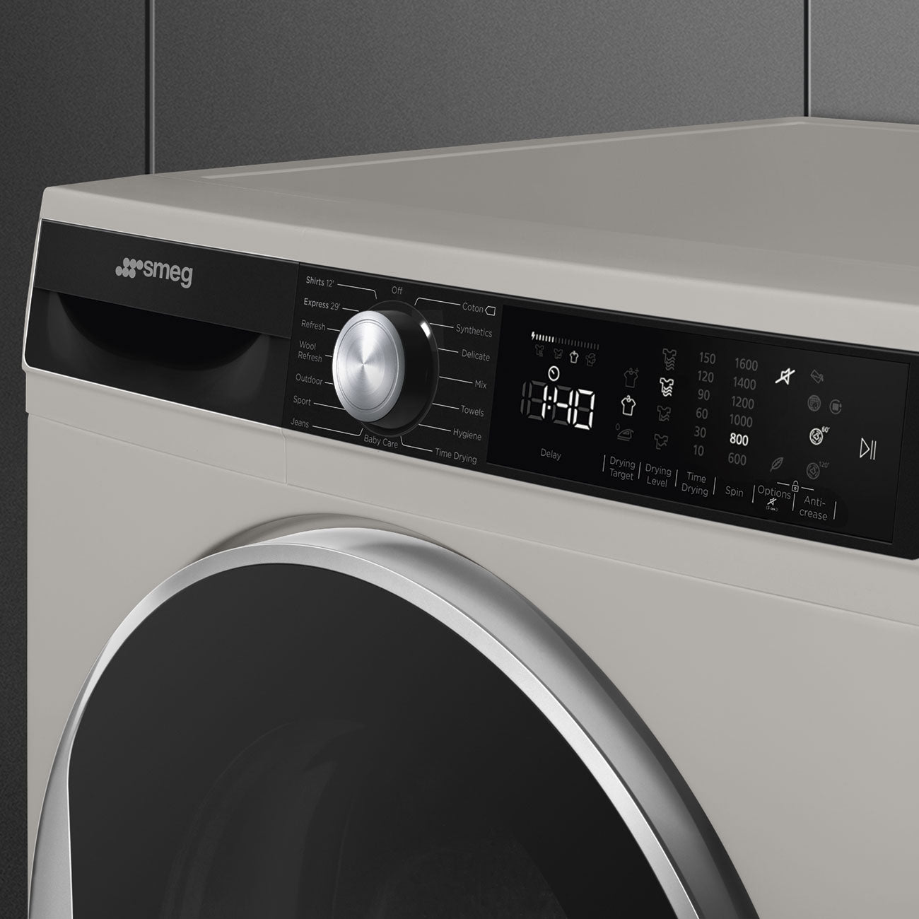 Smeg 7kg Silver Condenser Tumble Dryer D3T7SSA - Metro Homecentre Menlyn