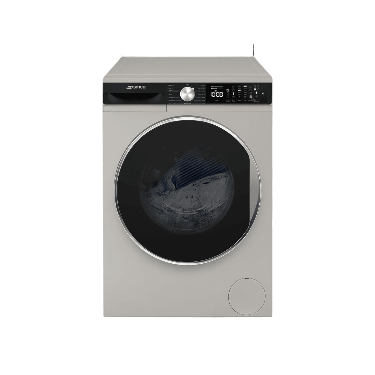 Smeg 8kg Silver Front Loader Wash Machine WM3T84SSA - Metro Homecentre Menlyn
