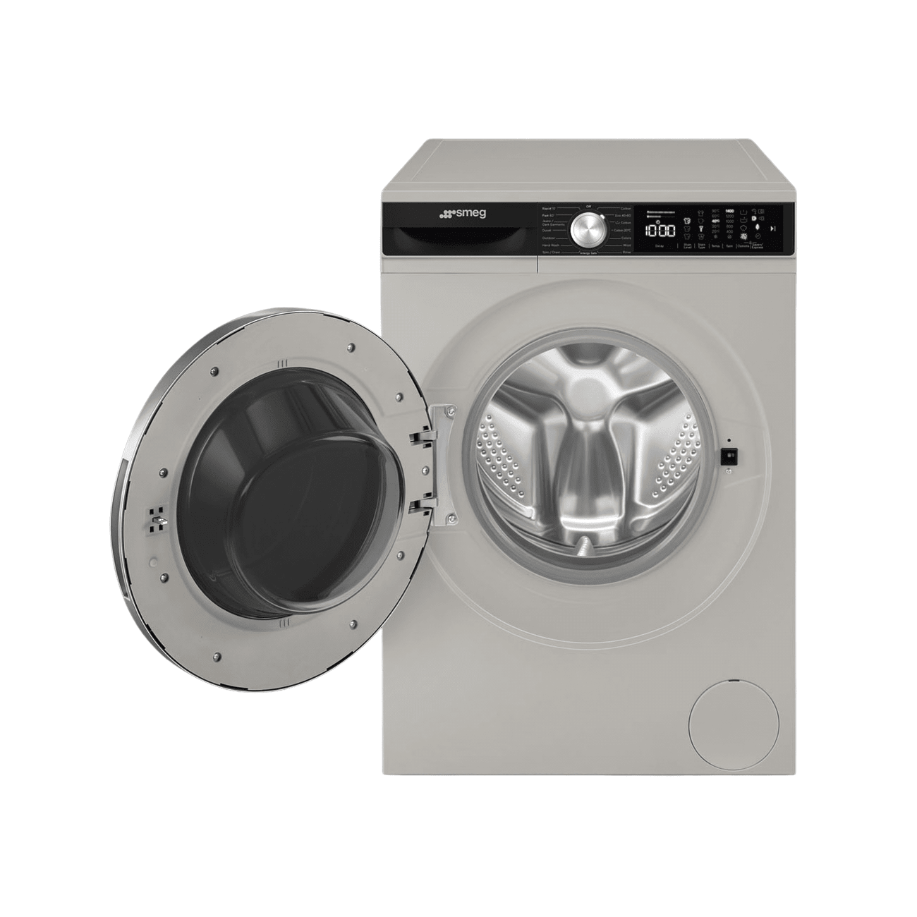 Smeg 8kg Silver Front Loader Wash Machine WM3T84SSA - Metro Homecentre Menlyn