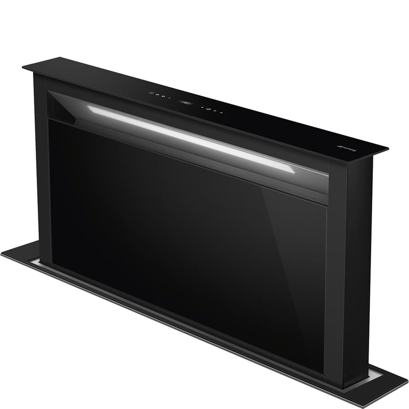 Smeg 90cm Black Downdraft Extractor KDD90CNE2 - Metro Homecentre Menlyn