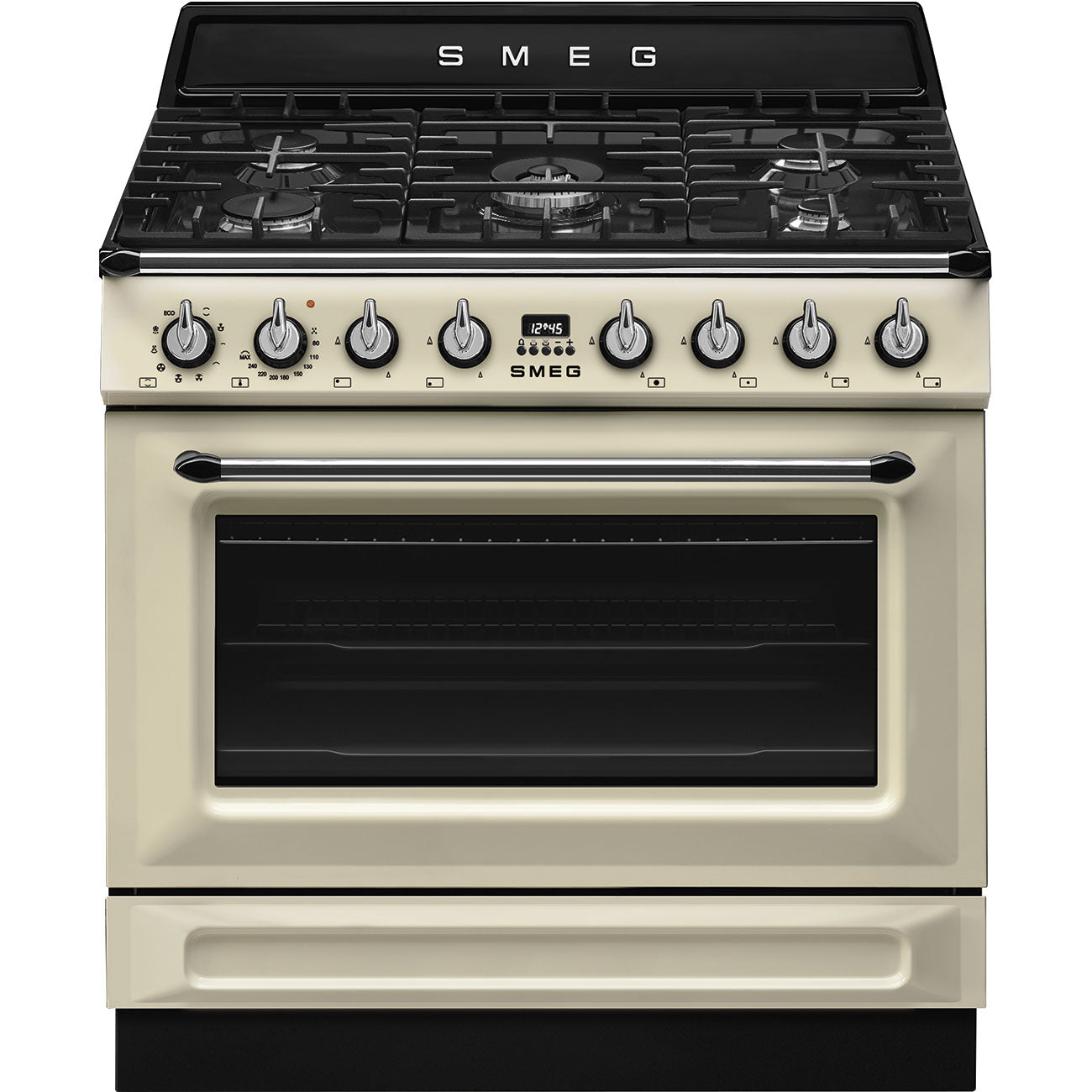 Smeg 90cm Cream Victoria Gas Electric Cooker TR90GMP - Metro Homecentre Menlyn