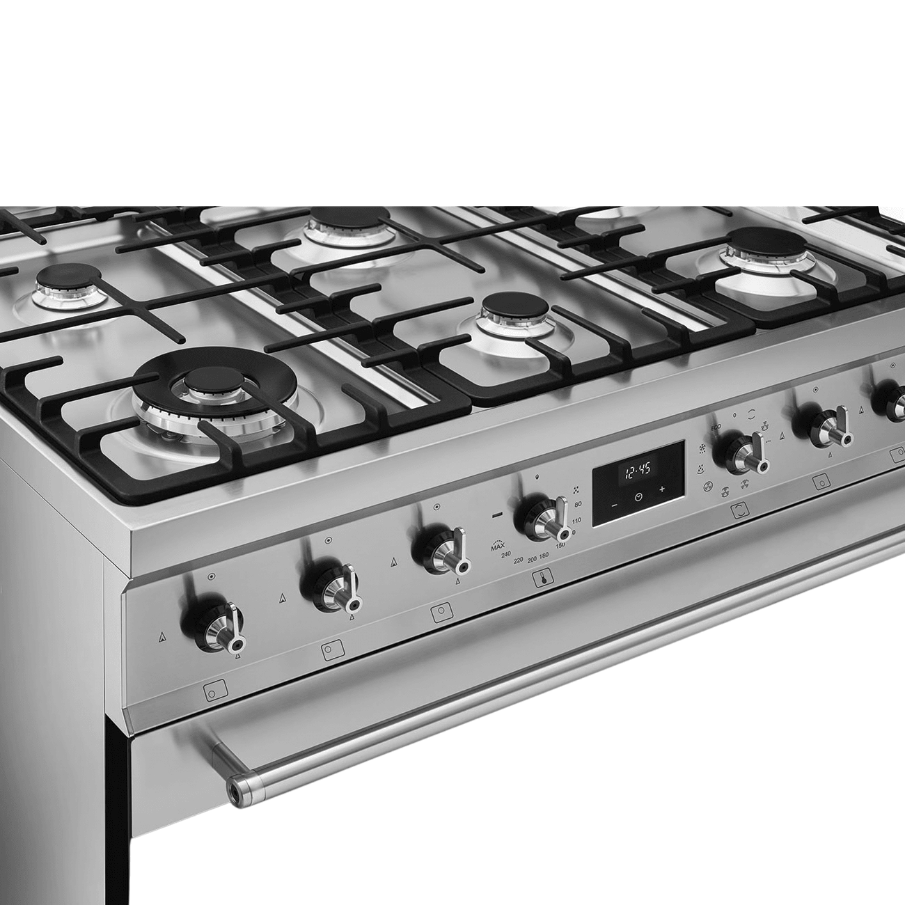 Smeg 90cm 6 Burner Gas Electric Cooker C9MAXSSA2 - Metro Homecentre Menlyn