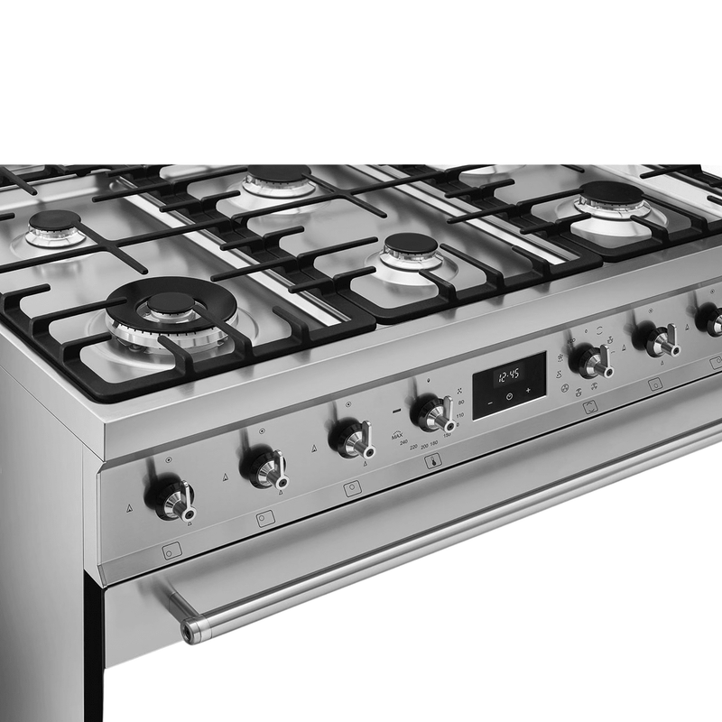 Smeg 90cm 6 Burner Gas Electric Cooker C9MAXSSA2 - Metro Homecentre Menlyn