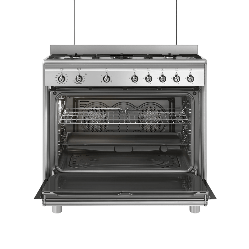 Smeg 90cm Stainless Steel Gas Stove SSA91GGX2 - Metro Homecentre Menlyn