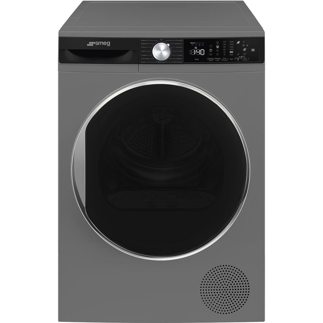 Smeg 9kg Dark Inox Heat Pump Tumble Dryer D3T9XSA - Metro Homecentre Menlyn