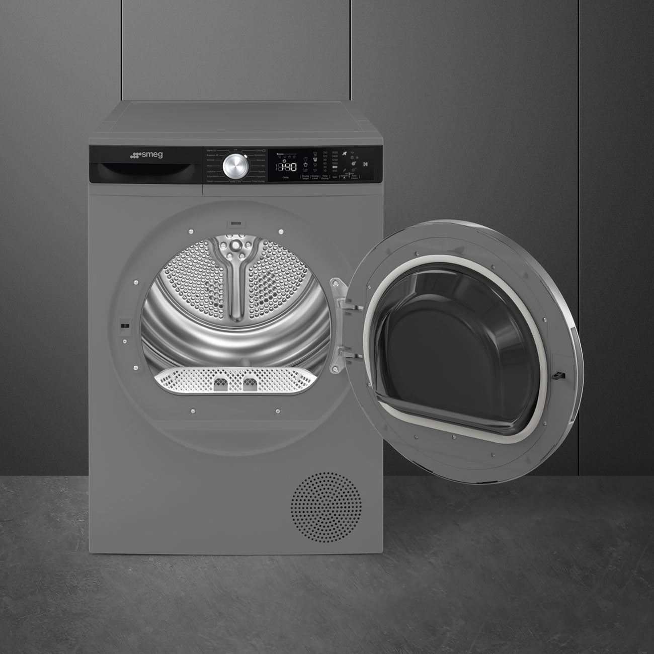 Smeg 9kg Dark Inox Heat Pump Tumble Dryer D3T9XSA - Metro Homecentre Menlyn
