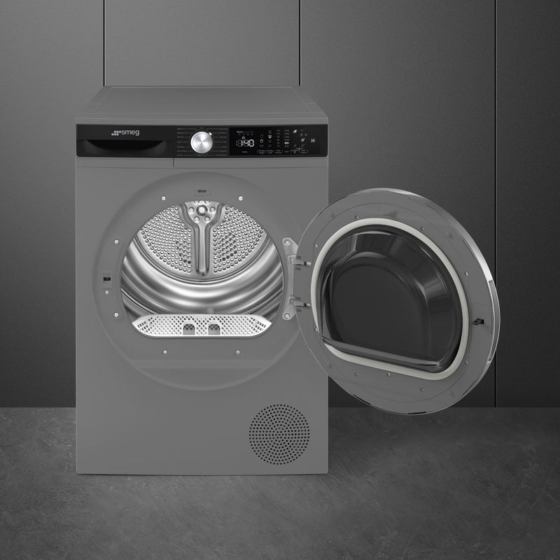 Smeg 9kg Dark Inox Heat Pump Tumble Dryer D3T9XSA - Metro Homecentre Menlyn