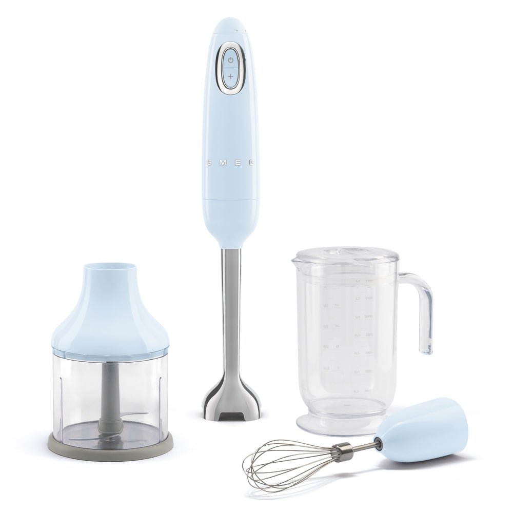 Smeg Blue Hand Blender + Accessories HBF03PBEU - Metro Homecentre Menlyn