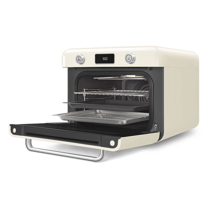 Smeg Cream Countertop Steam Oven COF01CREU - Metro Homecentre Menlyn
