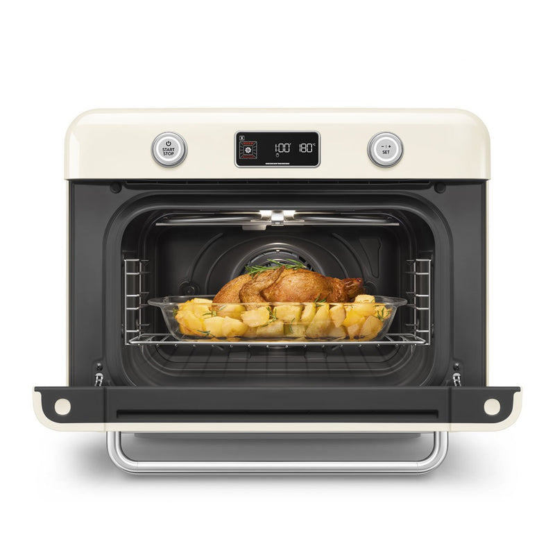 Smeg Cream Countertop Steam Oven COF01CREU - Metro Homecentre Menlyn