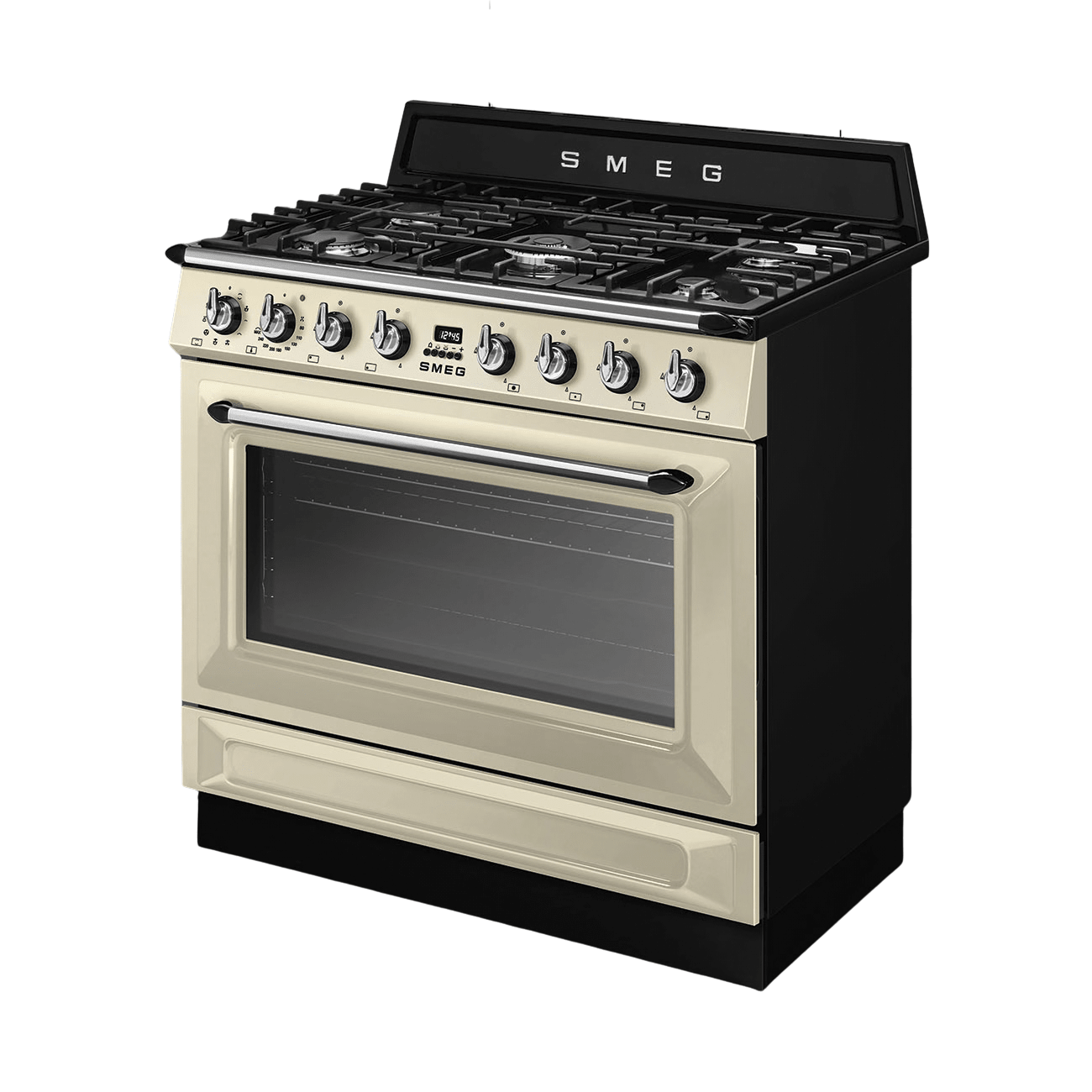 Smeg 90cm Cream Victoria Gas Electric Cooker TR90GMP - Metro Homecentre Menlyn