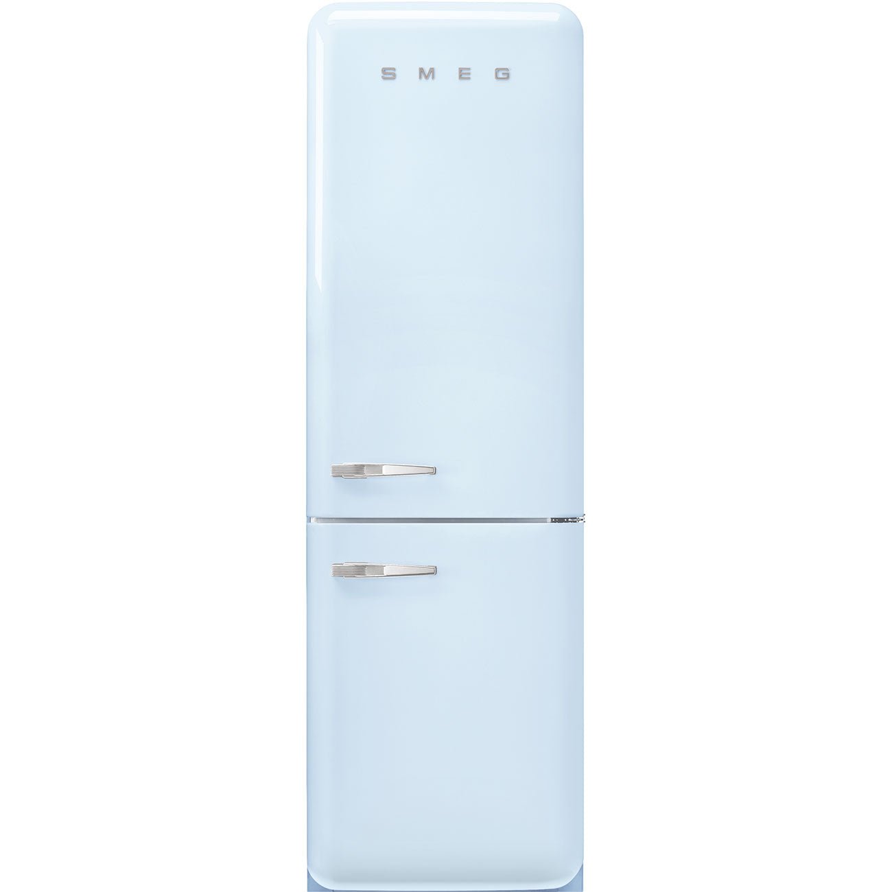 Smeg 60cm Pastel Blue Fridge Freezer FAB32RPB5 - Metro Homecentre Menlyn