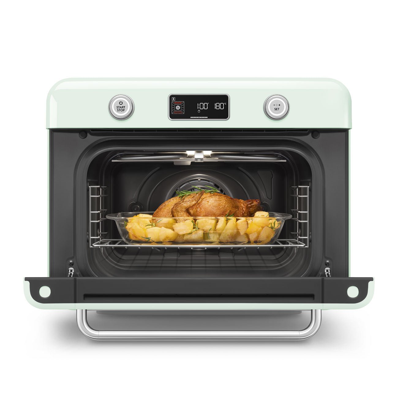 Smeg Green Countertop Steam Oven COF01PGEU - Metro Homecentre Menlyn