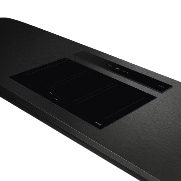 Smeg 90cm Black Down Draft Extractor KDD90CNE - Metro Homecentre Menlyn