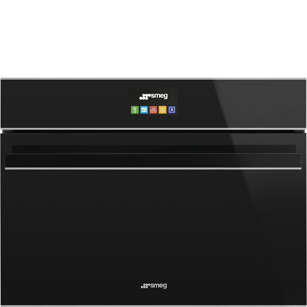 Smeg 45cm Dolce Black Microwave SF4604MCNX - Metro Homecentre Menlyn