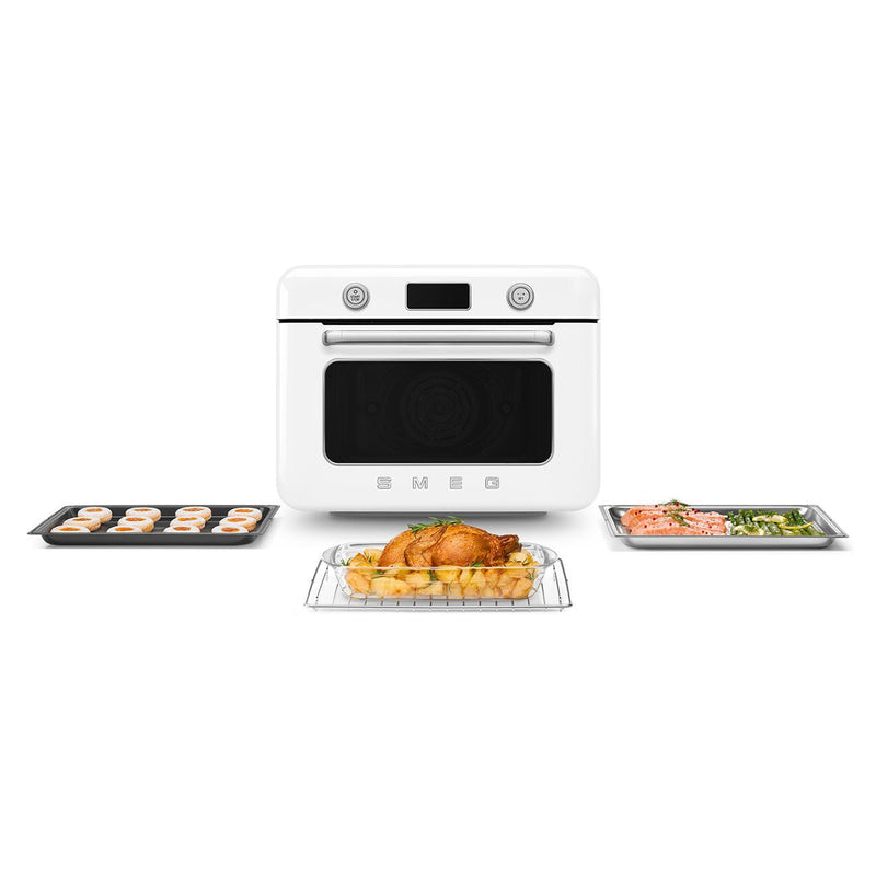 Smeg White Countertop Steam Oven COF01WHEU - Metro Homecentre Menlyn
