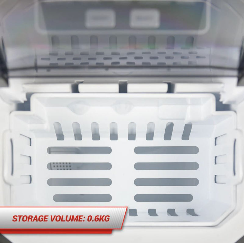 SnoMaster 12kg SSteel Counter Top Ice Maker ZBC14B - Metro Homecentre Menlyn