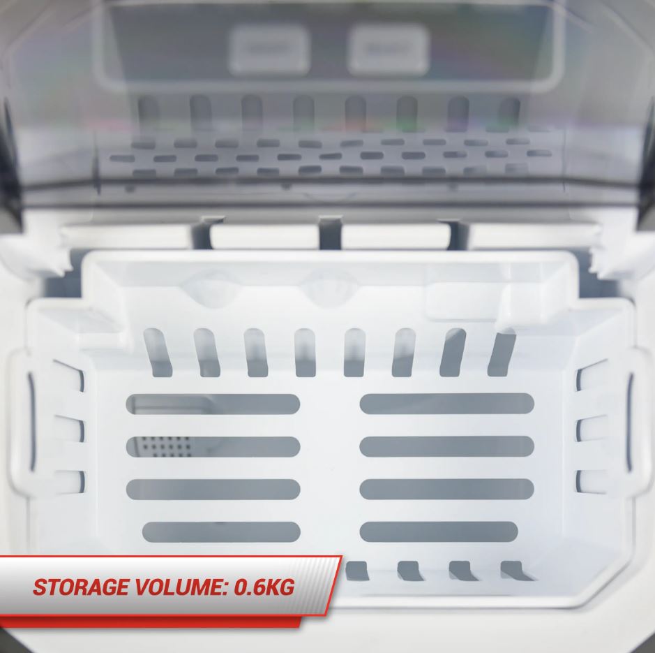 SnoMaster 12kg SSteel Counter Top Ice Maker ZBC14B - Metro Homecentre Menlyn