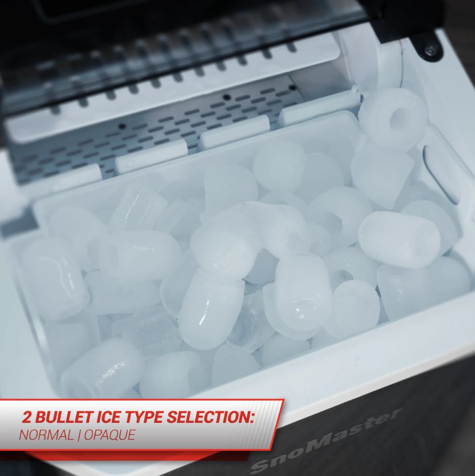 SnoMaster 12kg SSteel Counter Top Ice Maker ZBC14B - Metro Homecentre Menlyn