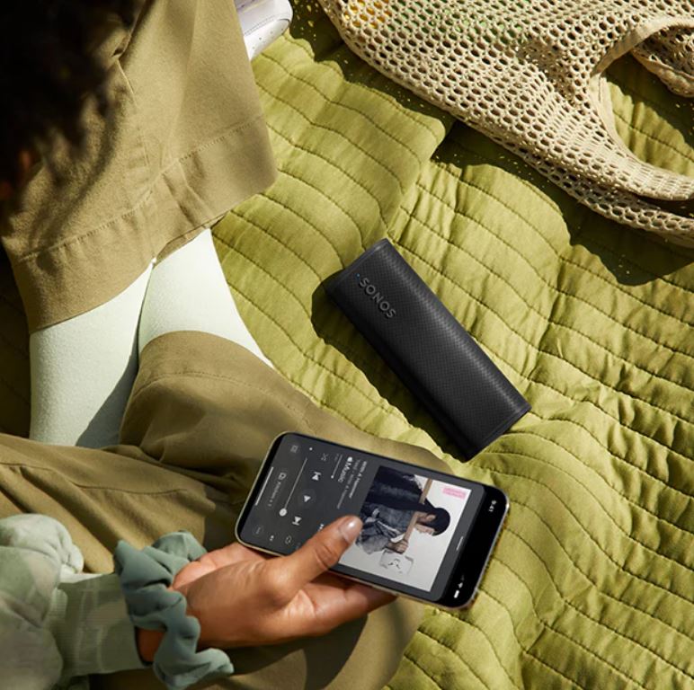 Sonos Roam WiFi & Bluetooth Speaker Black S27 - Metro Homecentre Menlyn