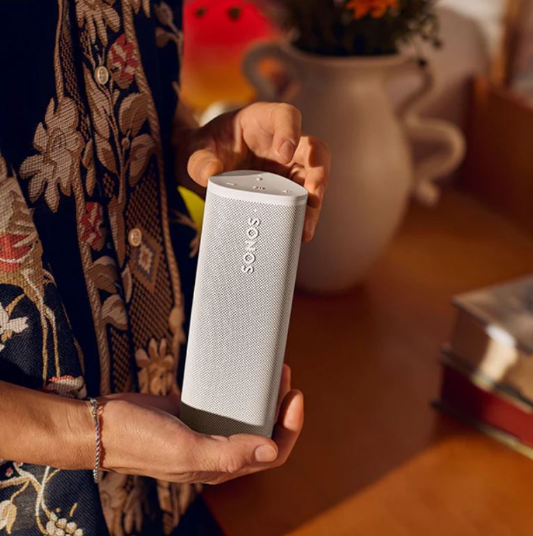Sonos Roam WiFi & Bluetooth Speaker White S27 - Metro Homecentre Menlyn