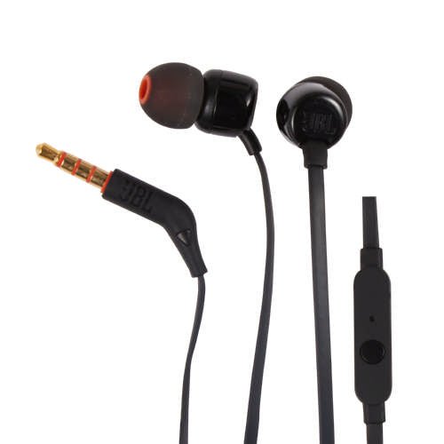 JBL T110 In - Ear Earphones Black - Metro Homecentre Menlyn