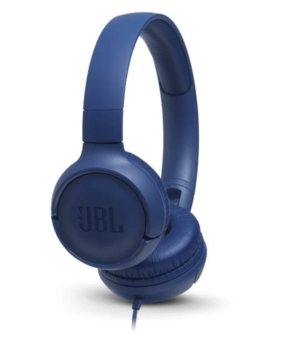 JBL Tune500 Wired On - Ear Headphones - Blue - Metro Homecentre Menlyn