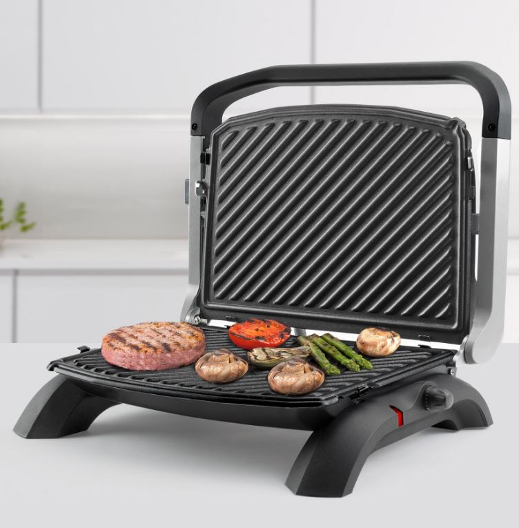 Taurus Grill & Go Black 4 Slice Panini Press 968080 - Metro Homecentre Menlyn