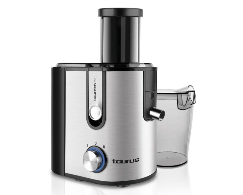 Taurus 800W Brushed SSteel Juice Extractor 924721 - Metro Homecentre Menlyn