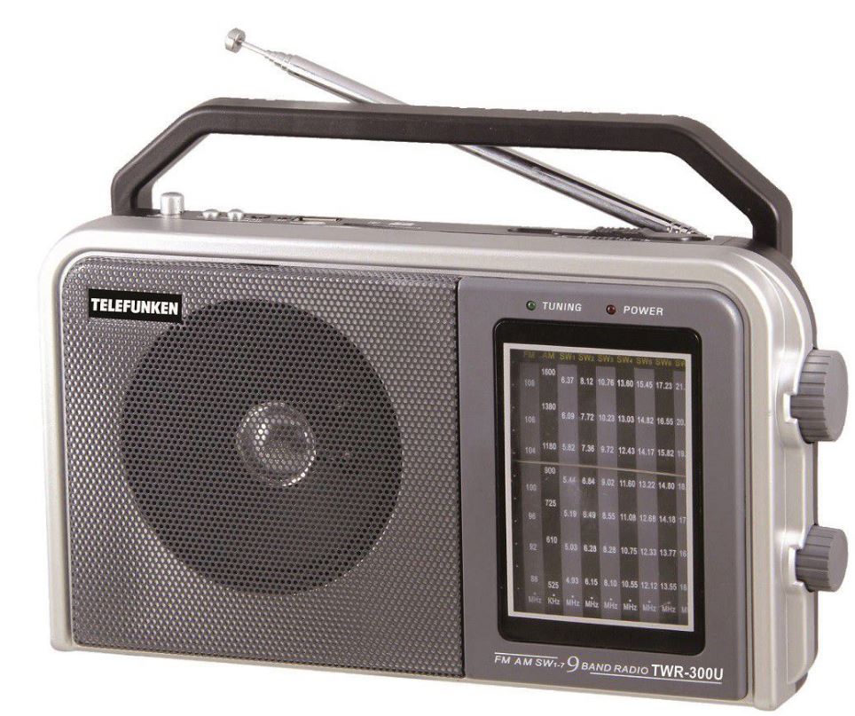 Telefunken Portable Multi Band World Radio TWR - 300U - Metro Homecentre Menlyn