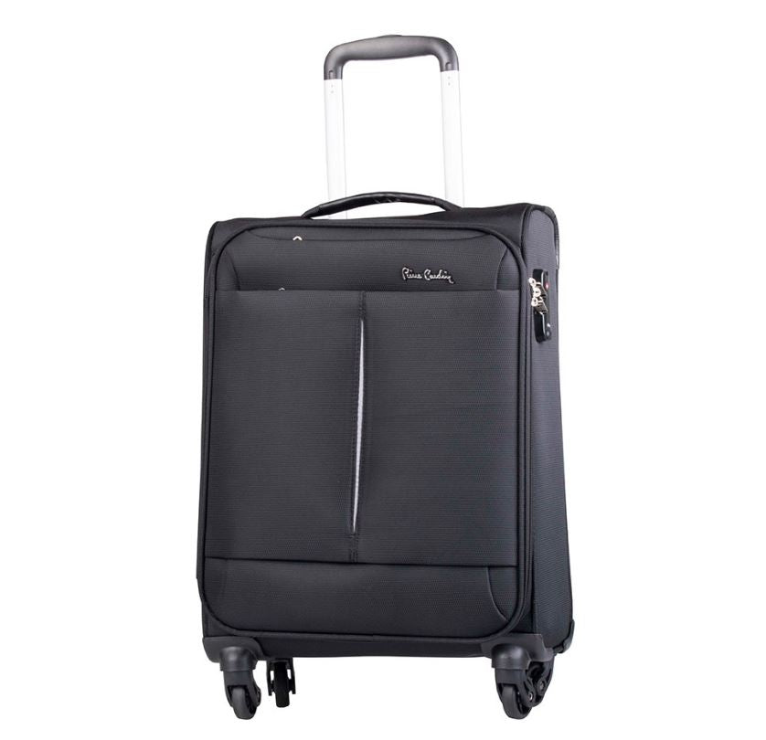 Pierre Cardin Black Soft Case 3 Piece Luggage Set PCU02019BKGR - Metro Homecentre Menlyn