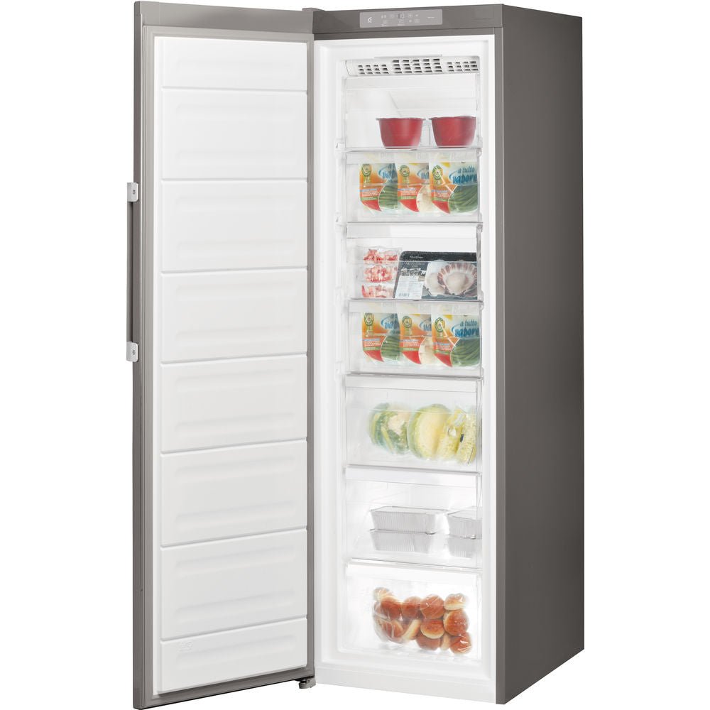 Whirlpool 260L Inox Upright Freezer - UW8F1CXBN - Metro Homecentre Menlyn
