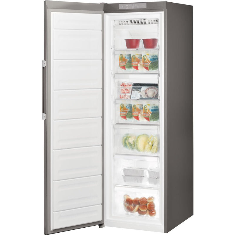 Whirlpool 260L Inox Upright Freezer - UW8F1CXBN - Metro Homecentre Menlyn