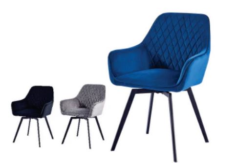 Vegas Dining Chair Black PODC1903B - Metro Homecentre Menlyn