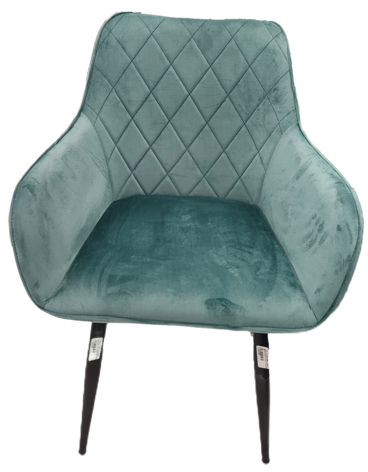 Velvet Occasional Chair Blue - Metro Homecentre Menlyn