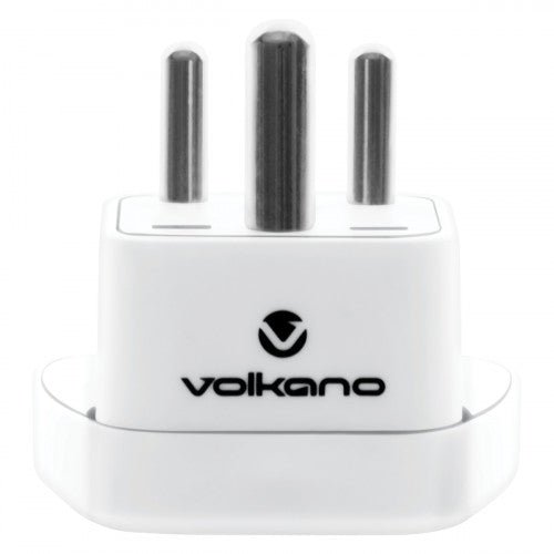 Volkano Traveller UK Socket to 16A SA Plug VK - 8010 - WT - Metro Homecentre Menlyn