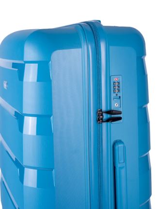 Voyager Pacific 55cm Trolley Case Blue 416506 - Metro Homecentre Menlyn