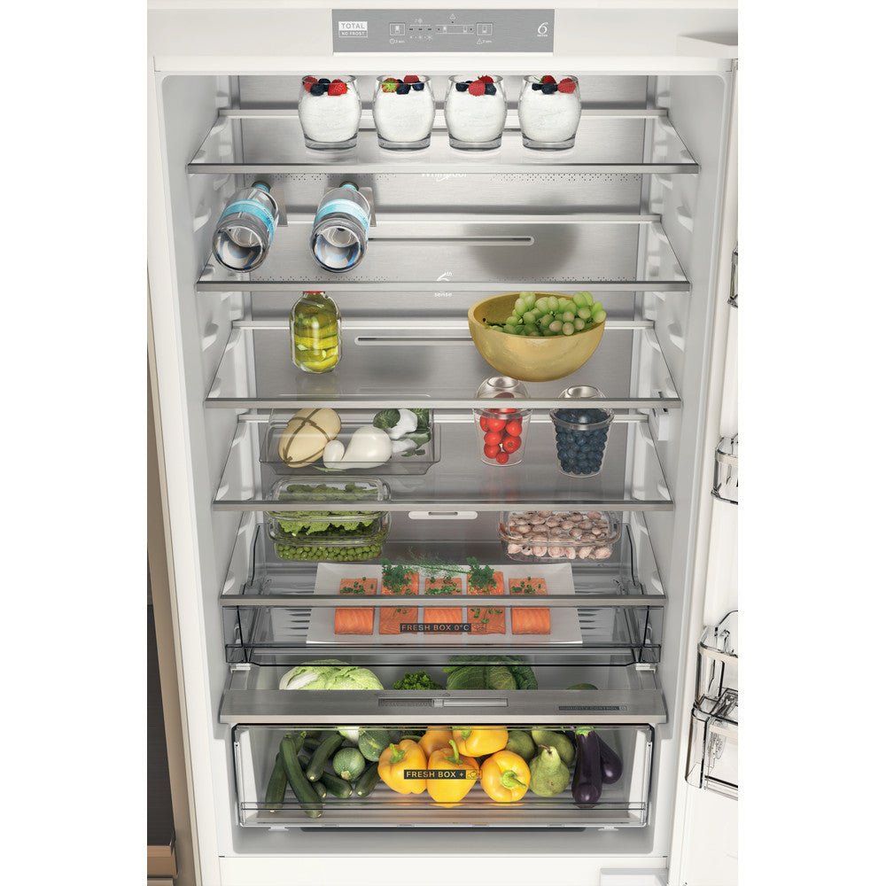 Whirlpool 394l BuiltIn Fridge Freezer WHSP70ZAT121 - Metro Homecentre Menlyn