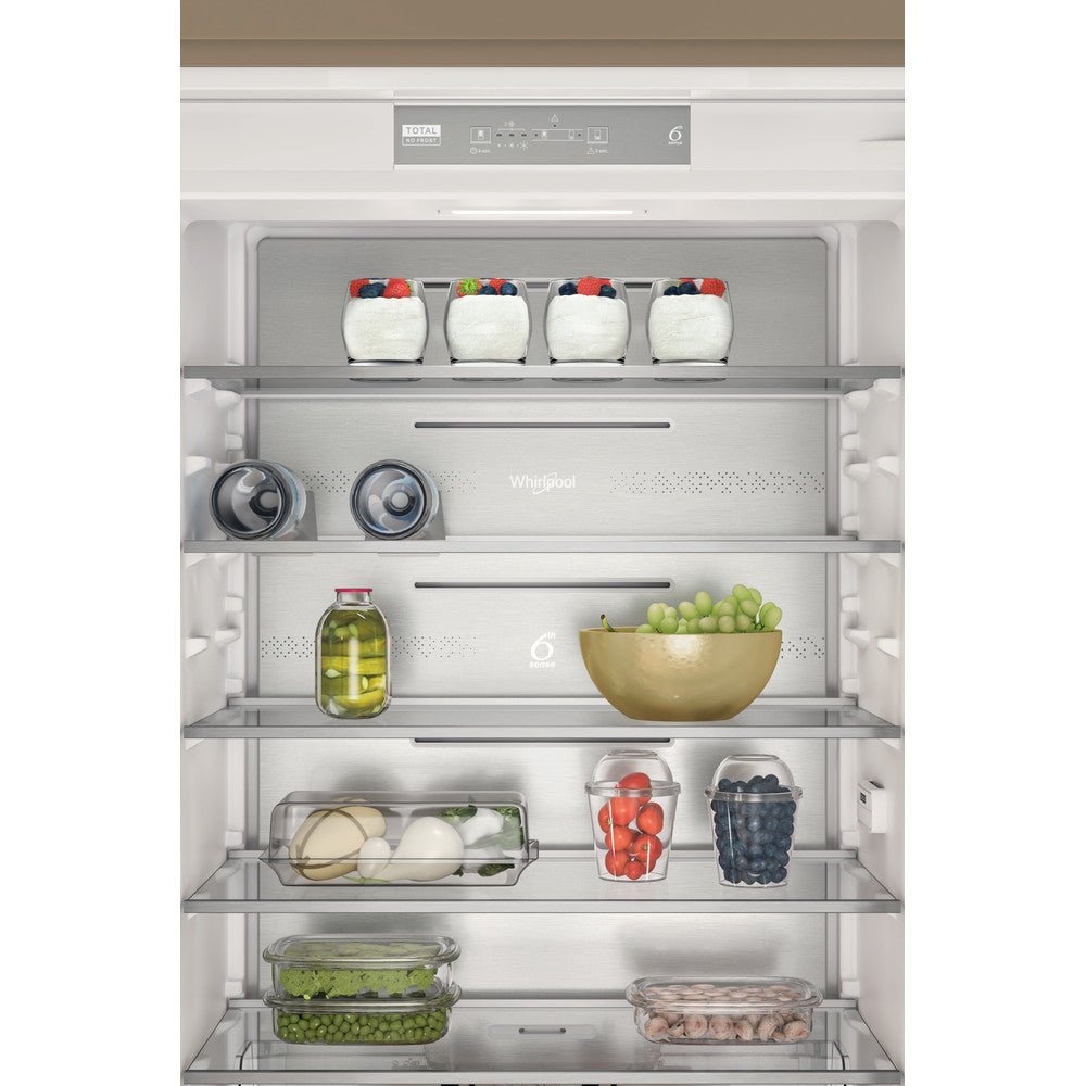 Whirlpool 394l BuiltIn Fridge Freezer WHSP70ZAT121 - Metro Homecentre Menlyn