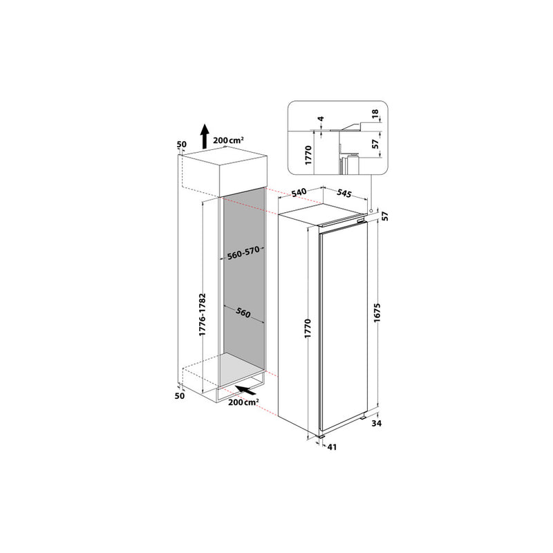 Whirlpool 306L Full Fridge WHSD18A063C1SAF - Metro Homecentre Menlyn