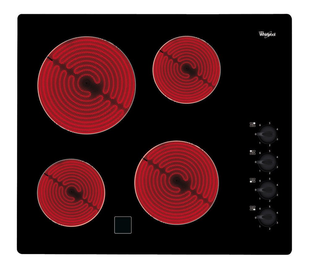 Whirlpool 60cm Black Ceramic Hob AKM9010NE - Metro Homecentre Menlyn