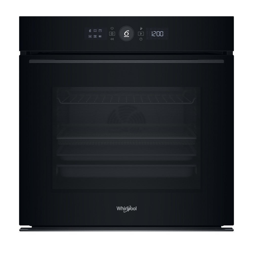 Whirlpool 60cm Black BuiltIn Oven WOI5S8HM1SBA - Metro Homecentre Menlyn