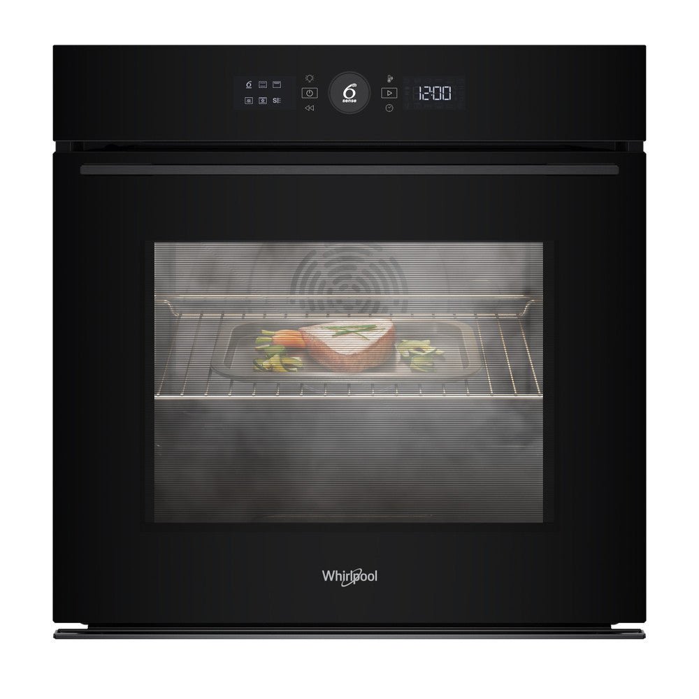 Whirlpool 60cm Black BuiltIn Oven WOI5S8HM1SBA - Metro Homecentre Menlyn