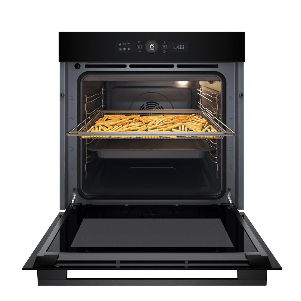 Whirlpool 60cm Black BuiltIn Oven WOI5S8HM1SBA - Metro Homecentre Menlyn