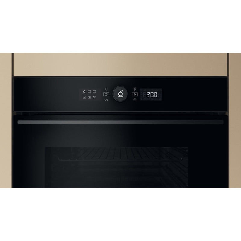 Whirlpool 60cm Black BuiltIn Oven WOI5S8HM1SBA - Metro Homecentre Menlyn