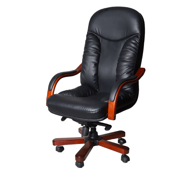 Wooden Arm High Back Swivel & Tilt - RF521A - Metro Homecentre Menlyn